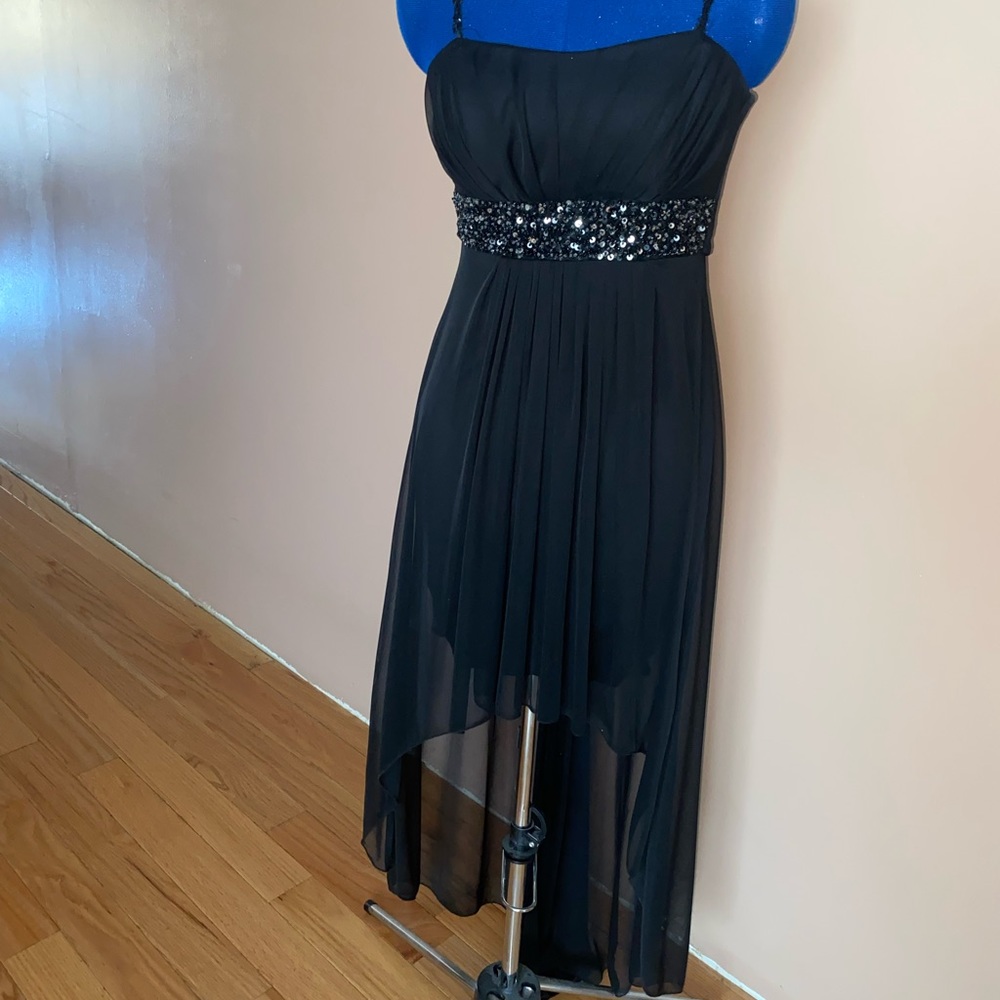 Cute High Low Sequin Dress